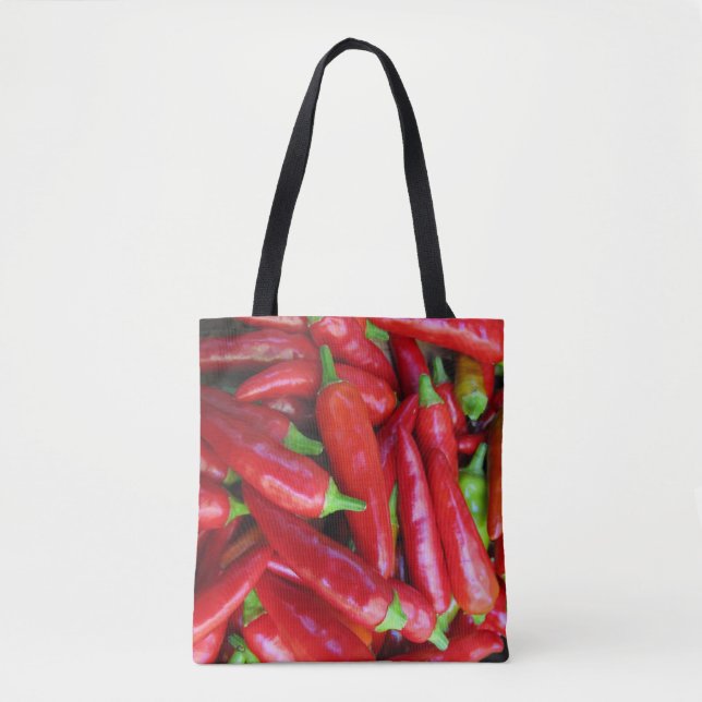 Bolsa de Toallas Vegetable de Peppers Chili Rojo C (Anverso)