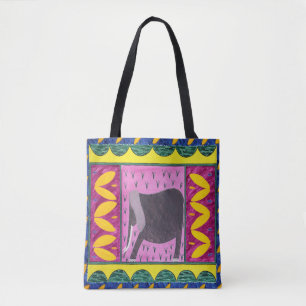 Bolsa de tocador amarilla para elefantes kenianos