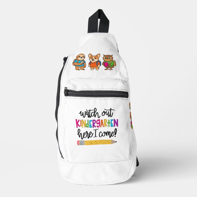 Bolsa de tocador animal de Buddies de regreso a la (Anverso)