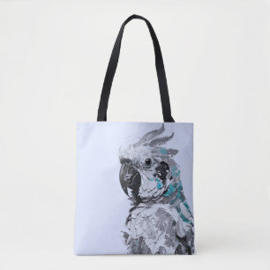 Bolsa de tocador azul Cockatoo