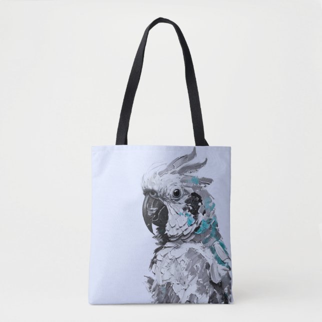 Bolsa de tocador azul Cockatoo (Anverso)