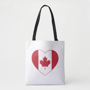 Bolsa de tocador con bandera de Canadá