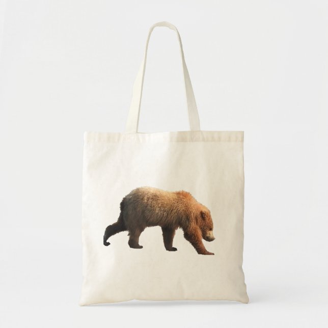 Bolsa de tocador con cachorro de oso pardo (Frente)