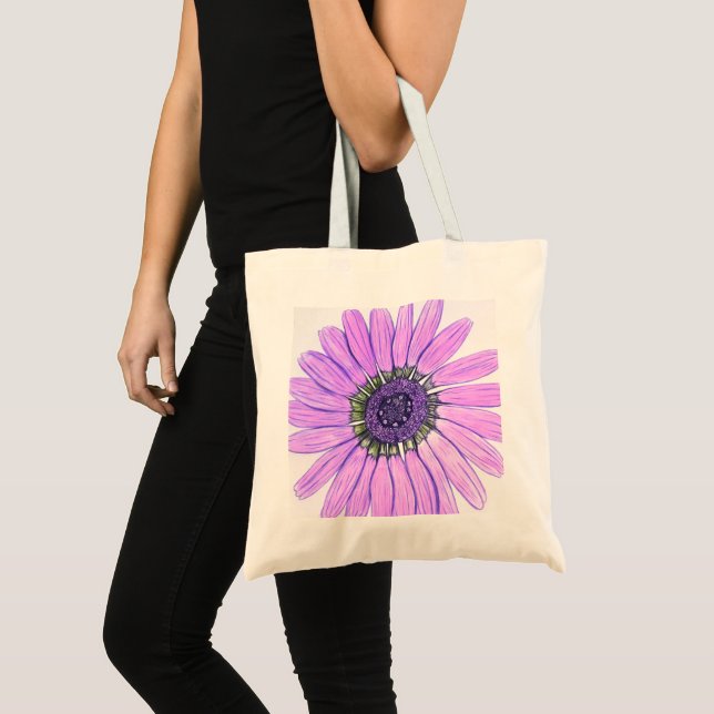 Bolsa de tocador con flor a mano (Anverso (producto))