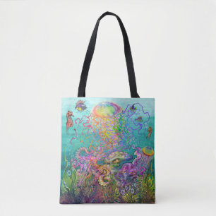 Bolsa de tocador con gelatina arcoiris