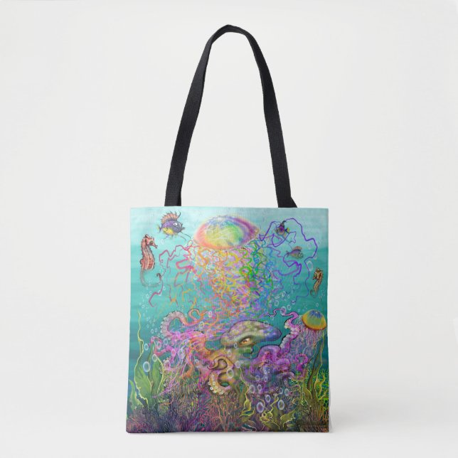 Bolsa de tocador con gelatina arcoiris (Anverso)