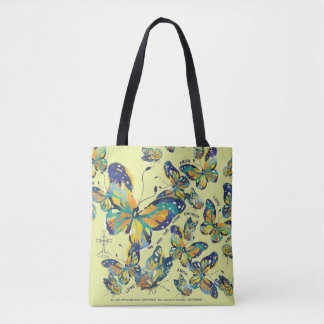 Bolsa de tocador con mariposas diseños y amor