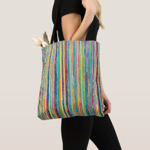 Bolsa de tocador con rollo arco iris