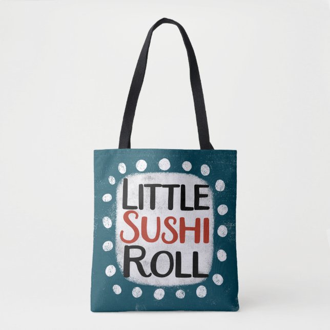Bolsa de tocador con rollo de sushi pequeño (Anverso)