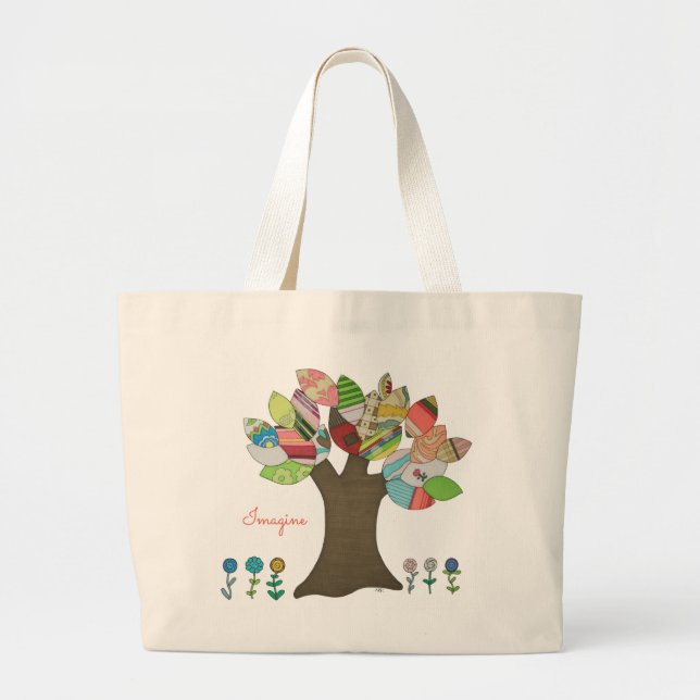 Bolsa de tocador cúpula - Imagine - Árbol de boton (Frente)