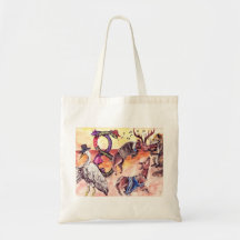 Bolsa de tocador de animal bailando