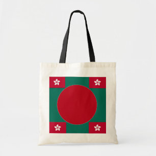Bolsa de tocador de círculo rojo