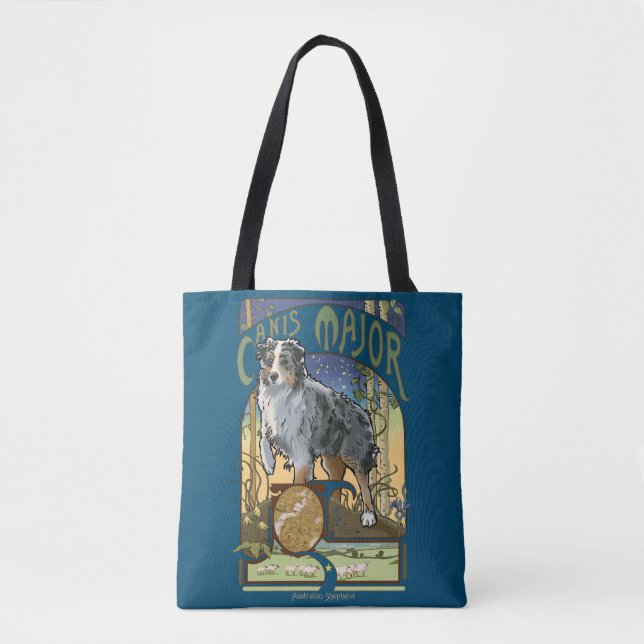 Bolsa de tocador de estilo Art Nouveau australiano (Anverso)