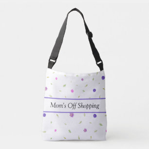 Bolsa de tocador de flor acuática Nombre persona