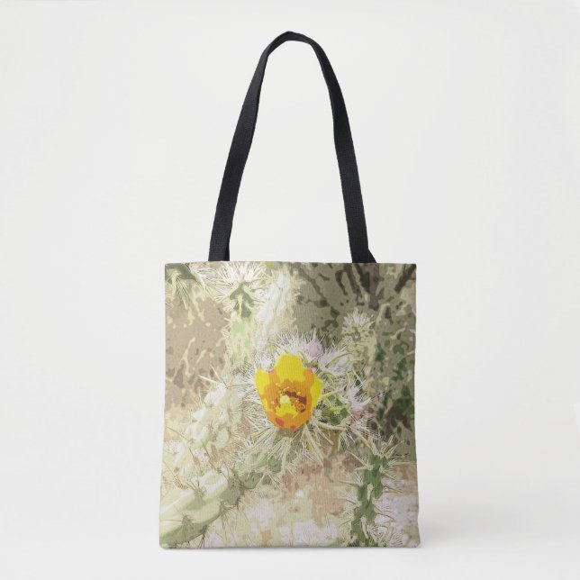 Bolsa de tocador de flor de cactus (Anverso)