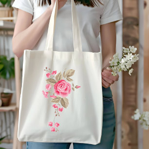 Bolsa de tocador de flor de jardín