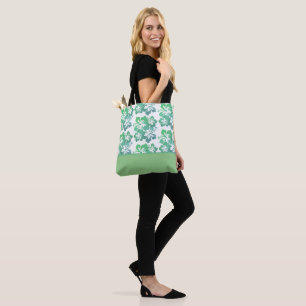 Bolsa de tocador de flor tropical