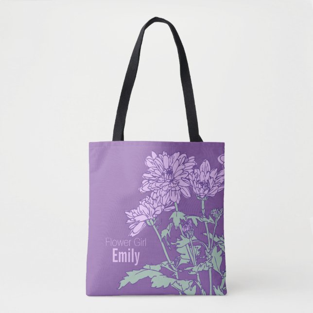 Bolsa de tocador de Flower Girl (Anverso)