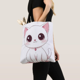 Bolsa de tocador de gato de Kawaii Adorable Kitty 