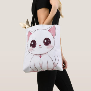 Bolsa de tocador de gato de Kawaii Adorable Kitty