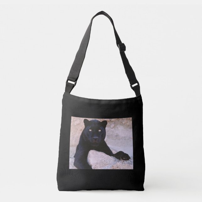 Bolsa de tocador de gato negro (Anverso)