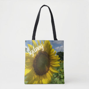 Bolsa de tocador de girasol Personalizado personal