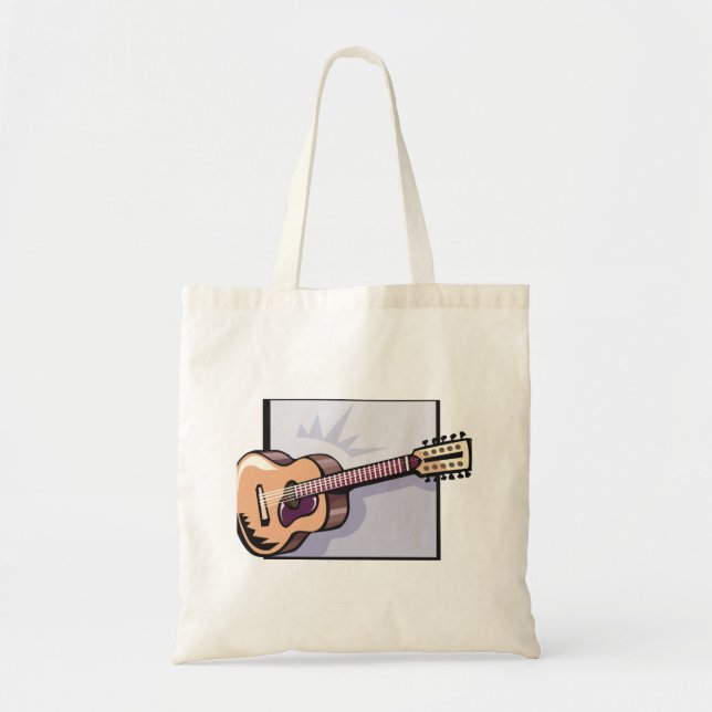 Bolsa de tocador de guitarra acústica (Frente)