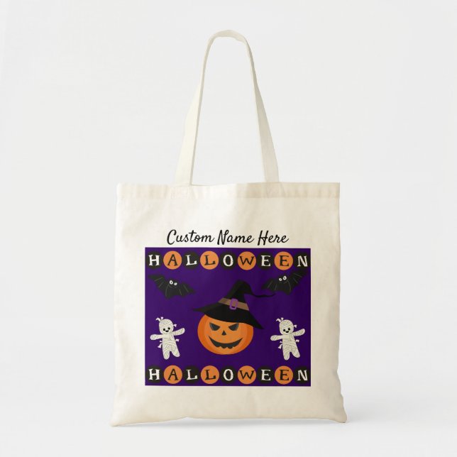 Bolsa de tocador de Halloween y de momia - Persona (Frente)