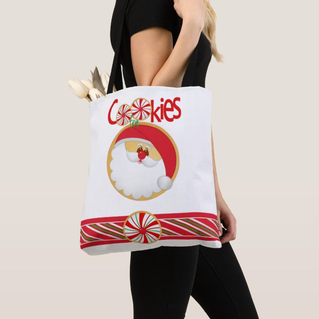 Bolsa de tocador de impresión completa de Santa Co (Detalle)