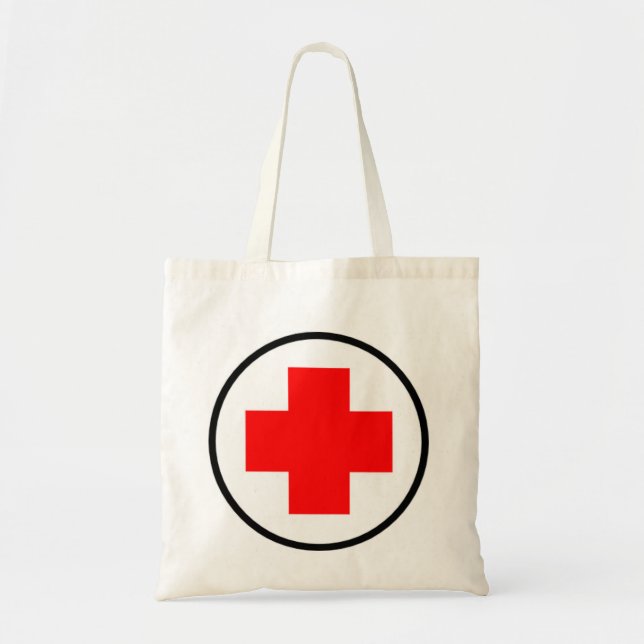 bolsa de tocador de la enfermera de gran tamaño (Frente)