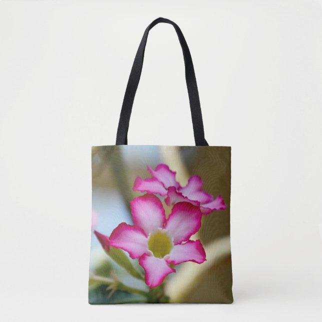Bolsa de tocador de la flor de Mandevilla (Anverso)
