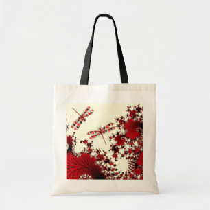 Bolsa de tocador de la libélula roja