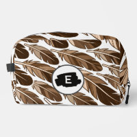 Bolsa de tocador de la pluma del personalizado Mon