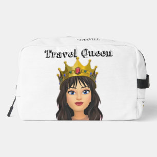 Bolsa de tocador de la reina de viajes
