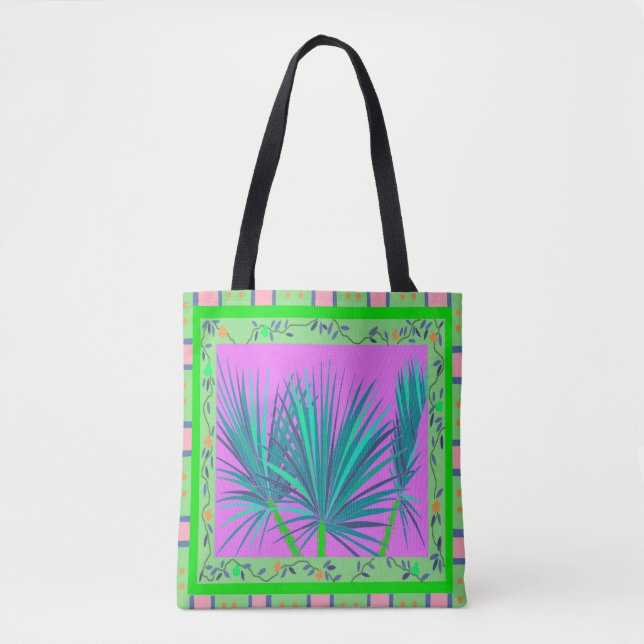 Bolsa de tocador de las palmas de Baja (Anverso)