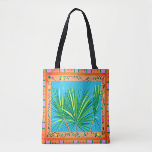 Bolsa de tocador de las palmas de Baja