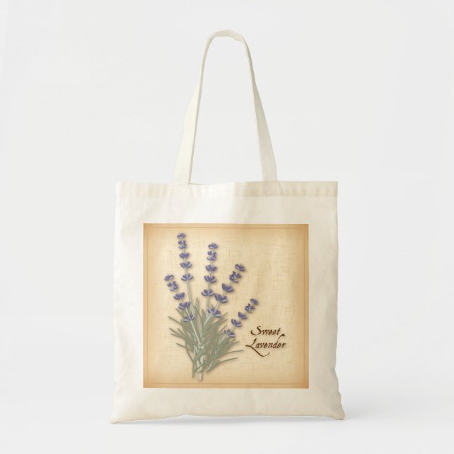 Bolsa de tocador de lavanda dulce (Frente)
