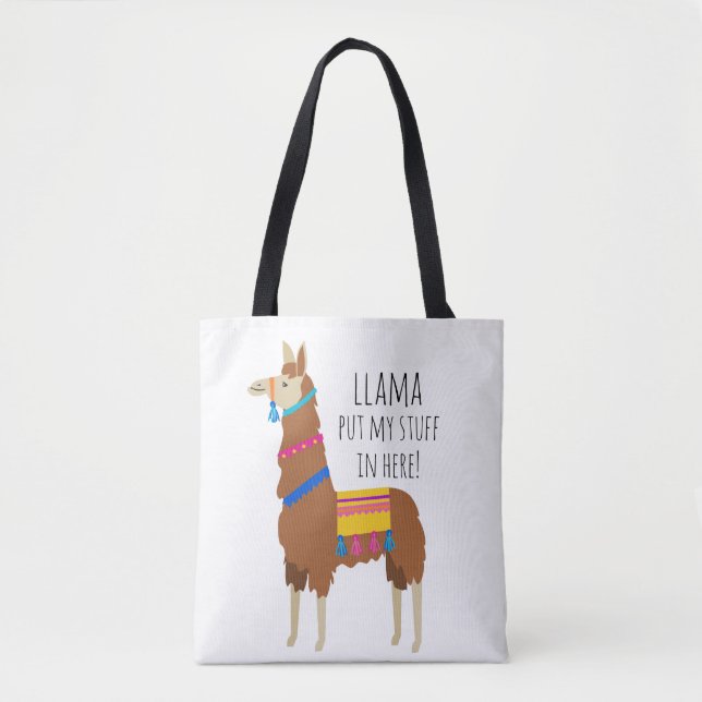 Bolsa de tocador de Llama (Anverso)