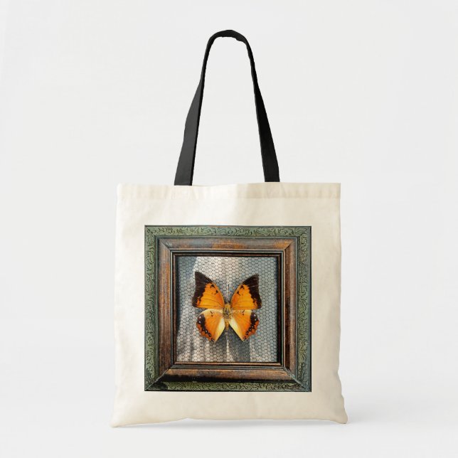Bolsa de tocador de mariposa con caracol de borde  (Frente)
