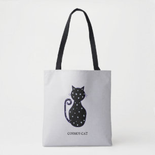 Bolsa de tocador de moda Cosmos Cat