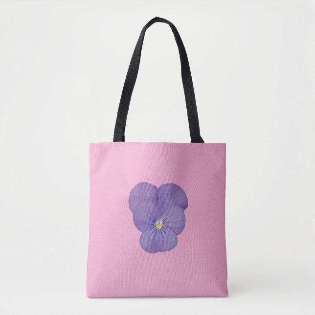 Bolsa de tocador de pansy en negrita (Anverso)
