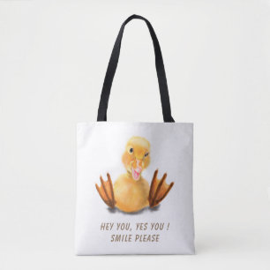 Bolsa de tocador de pato divertida - texto Persona