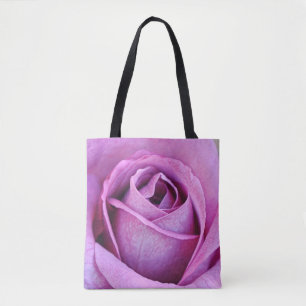 Bolsa de tocador de Rosa morado Petales de flores