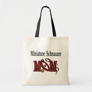 Bolsa de tocador de Schnauzer MOM en miniatura
