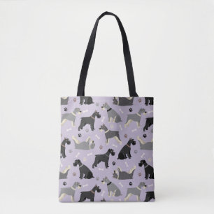 Bolsa de tocador de Schnauzer Paws and Bones
