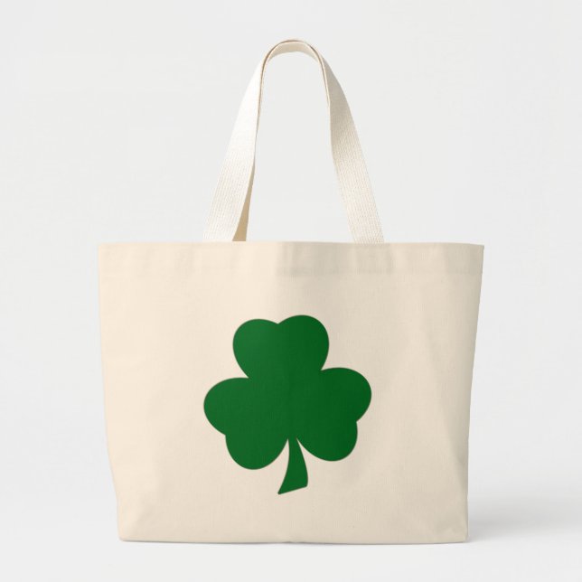 Bolsa de tocador de tela de Shamrock (Frente)
