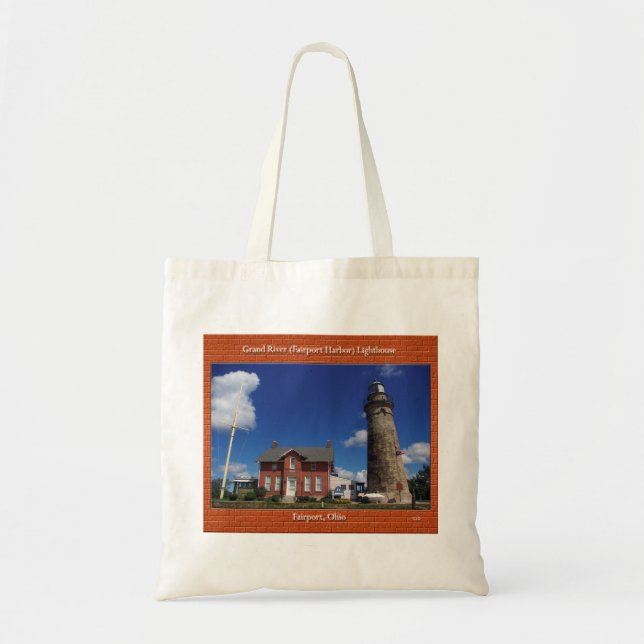 Bolsa de tocador del faro del río Grand (Frente)