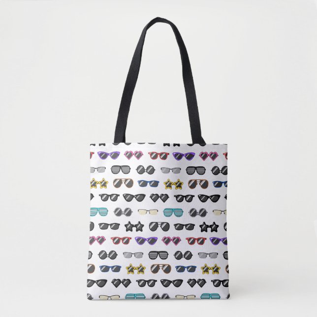 Bolsa de tocador del patrón de gafas de sol de mod (Anverso)