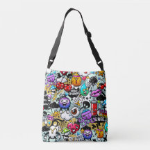 Bolsa de tocador - diseño de graffiti