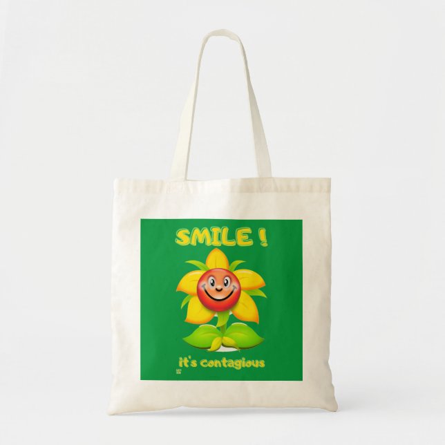 bolsa de tocador divertida "SMILE" (Frente)